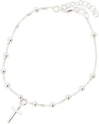 TJ Maxx - Sterling Beaded Cross Bracelet For - Lyst