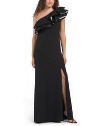 TJ Maxx - Sequin One Shoulder Gown For Spandex/Polyester - Lyst