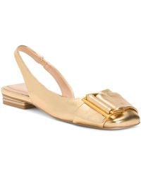 TJ Maxx - Leather Tracy Slingback Ballet Flats For - Lyst