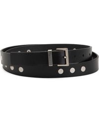 TJ Maxx - Leather Belt With Flat Studs For - Lyst