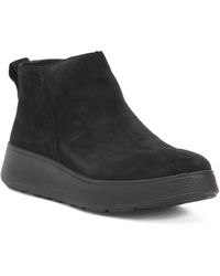TJ Maxx - Suede Fmode Flatform Zip Ankle Boots For - Lyst