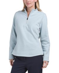 TJ Maxx - Upf 50 Rebecca Micro Fleece Quarter Zip Jacket For Cotton/Polyester - Lyst