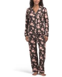 TJ Maxx - Floral Be Natural Long Sleeve Pajama Set For Cotton - Lyst