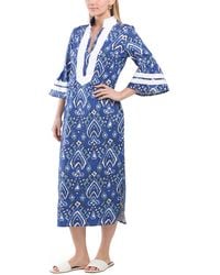 TJ Maxx - Bell Sleeve Caftan Dress For Cotton - Lyst