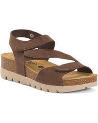 TJ Maxx - Leather Jane Comfort Footbed Sandals For - Lyst