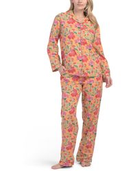 TJ Maxx - 2Pk Cotton Clarence Pajama Set For - Lyst