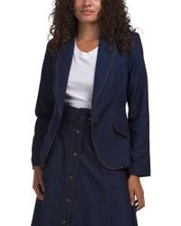 TJ Maxx - Button Blazer, Polyester/Rayon - Lyst