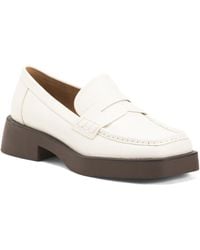 TJ Maxx - Leather Bowery Square Toe Loafers For - Lyst