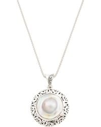 TJ Maxx - Sterling Mabe Pearl Necklace - Lyst