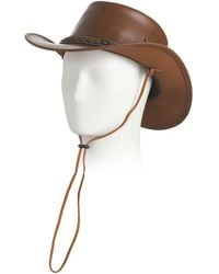 TJ Maxx - Leather Cow Skipper Western Hat For - Lyst