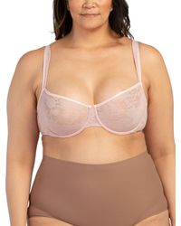 TJ Maxx - Shadow Scene Underwire Bra For Nylon/Spandex - Lyst