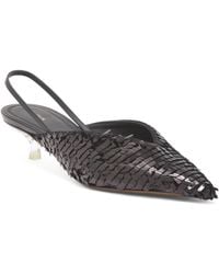 TJ Maxx - Irena Slingback Kitten Heel Pumps For Leather - Lyst