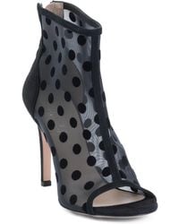 TJ Maxx - Tatiana Mesh Peep Toe Heels For Leather/Suede - Lyst