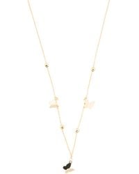 TJ Maxx - 14K Butterflies And Beads Charm Necklace For - Lyst