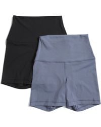TJ Maxx - 2Pk Lux Super High Rise Basic Shorts For Spandex/Polyester - Lyst