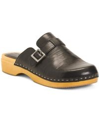 TJ Maxx - Leather Nitro Clogs For - Lyst