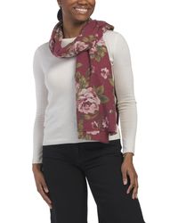 TJ Maxx - Printed Mid Weight Scarf For Polyester - Lyst