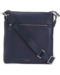 TJ Maxx - Leather Sunny Dene Small Zip Top Crossbody - Lyst
