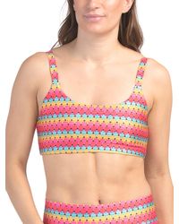 TJ Maxx - Hi Shine Scoop Neck Bra For Spandex/Polyester - Lyst