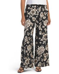 TJ Maxx - Wide Leg Elastic Waist Pants For Nylon/Rayon - Lyst