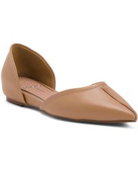 TJ Maxx - Leather Doria Flats For - Lyst