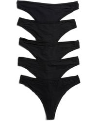 TJ Maxx - 5Pk Fits Everybody Thongs For Nylon/Spandex - Lyst