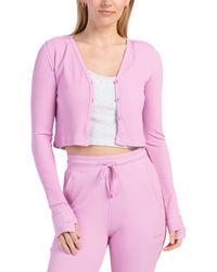 TJ Maxx - Jamie Crop Cardigan, Nylon/Spandex - Lyst