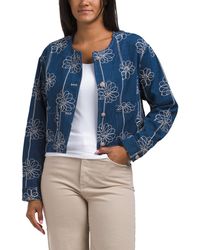 TJ Maxx - Embroidered Jacket For Cotton/Polyester - Lyst