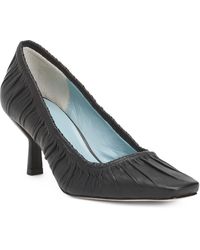 TJ Maxx - Leather Britta Ruched Heels For - Lyst