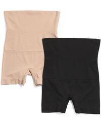 TJ Maxx - 2Pk Seamless High Waisted Shaping Shorts For Nylon/Spandex - Lyst