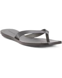 TJ Maxx - Leather Naomi Flat Thong Sandals For - Lyst