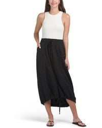 TJ Maxx - Mixed Media Twofer Maxi Dress For Spandex/Polyester/Rayon - Lyst