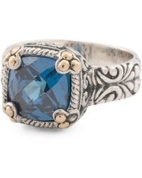 TJ Maxx - 18Kt And Sterling Birthstone Ring, Amethyst - Lyst