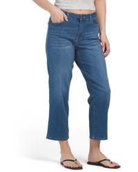 TJ Maxx - High Waisted Recycled Straight Leg Jeans For Spandex/Cotton/Polyester - Lyst