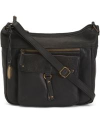 TJ Maxx - Leather Briarwood Shoulder Bag For - Lyst