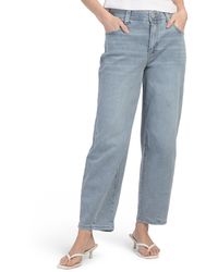 TJ Maxx - Ab Tech Sky Rise Vintage Barrel Leg Jeans With Darted Cuffs For Spandex/Cotton/Polyester - Lyst