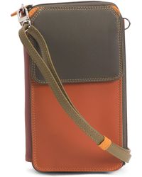 TJ Maxx - Leather Zip Around Phone Crossbody - Lyst