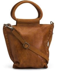 TJ Maxx - Leather Top Handle Crossbody - Lyst