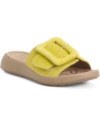 TJ Maxx - Suede Sandals With Buckle For Leather/Suede - Lyst