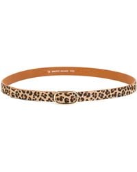 TJ Maxx - Leather Leopard Oval Belt For Leather - Lyst