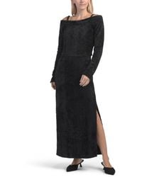 TJ Maxx - Off The Shoulder Sweater And Maxi Dress Set For Spandex/Polyester - Lyst