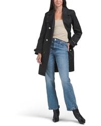 TJ Maxx - Trench Coat With Studs, Cotton/Polyester - Lyst