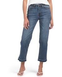 TJ Maxx - High Rise Baby Wide Leg Pants With Released Hem For Spandex/Cotton/Polyester - Lyst