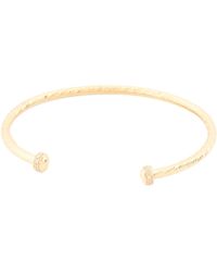 TJ Maxx - 18Kt Plated Sterling Tube Bangle Bracelet For - Lyst