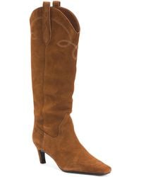 TJ Maxx - Suede Selta Square Toe Western Boots For - Lyst