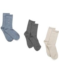 TJ Maxx - 3Pk Wool Blend Crew Socks With Jewels For Nylon/Spandex/Polyester - Lyst
