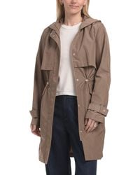 TJ Maxx - Hooded Raincoat, Nylon/Polyester - Lyst