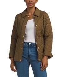TJ Maxx - Quilted Jacket, Polyester - Lyst