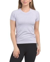 TJ Maxx - Seamless Zaia Short Sleeve Active Shirt For Nylon/Spandex - Lyst