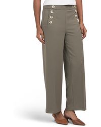 TJ Maxx - Techno Crepe Pull On Wide Leg Pants For Spandex/Polyester - Lyst